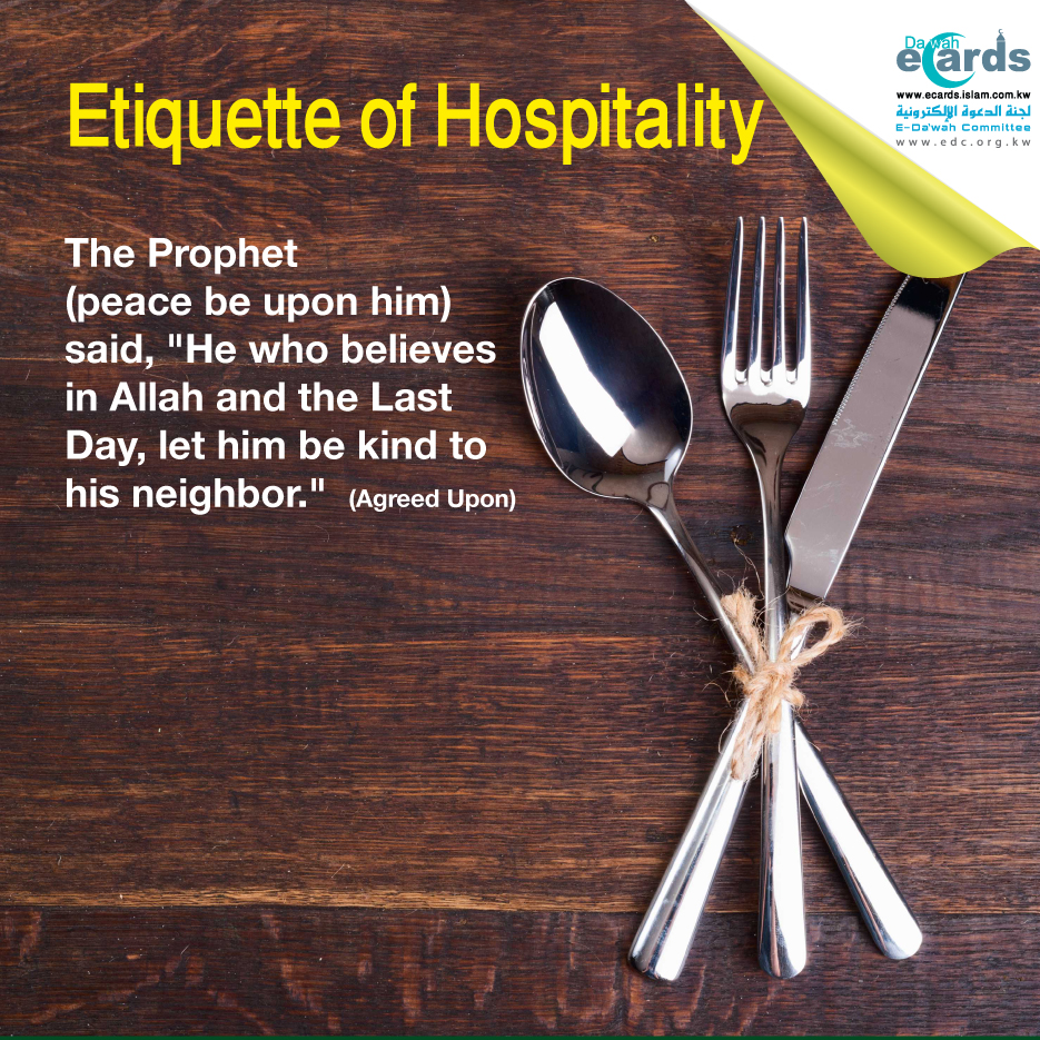 Etiquette of Hospitality