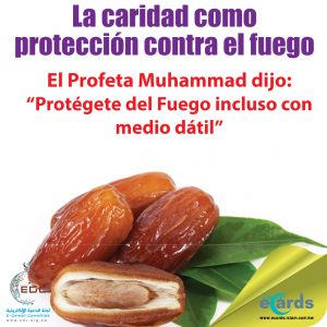 La caridad es una protección contra el fuego