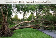 والله لأنحين هذا عن المسلمين