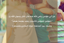 المؤمن للمؤمن كالبنيان