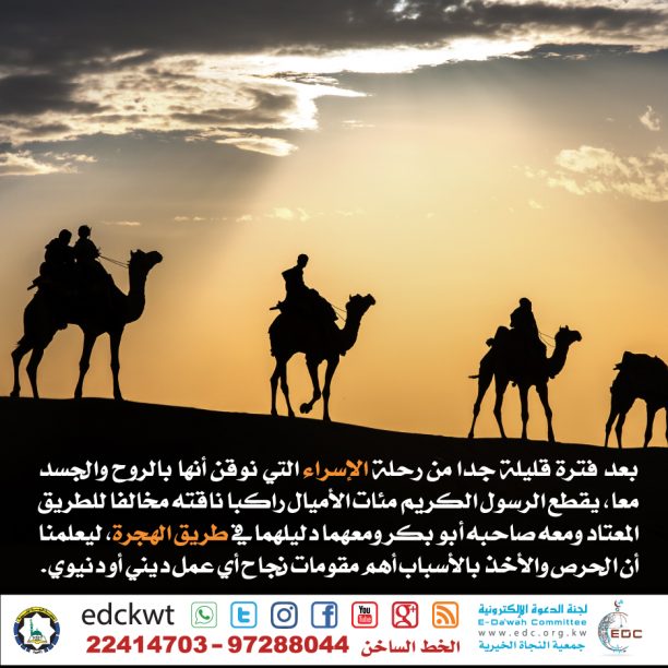 الإعداد للهجرة النبوية