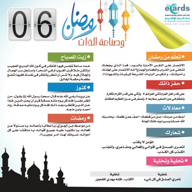 رمضان وصناعة الذات